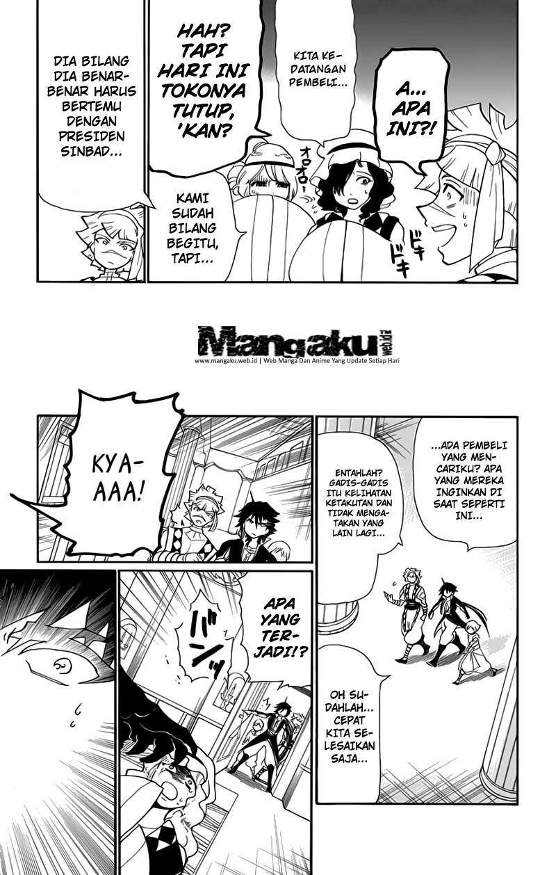 Magi - Sinbad no Bouken Chapter 56 Gambar 4