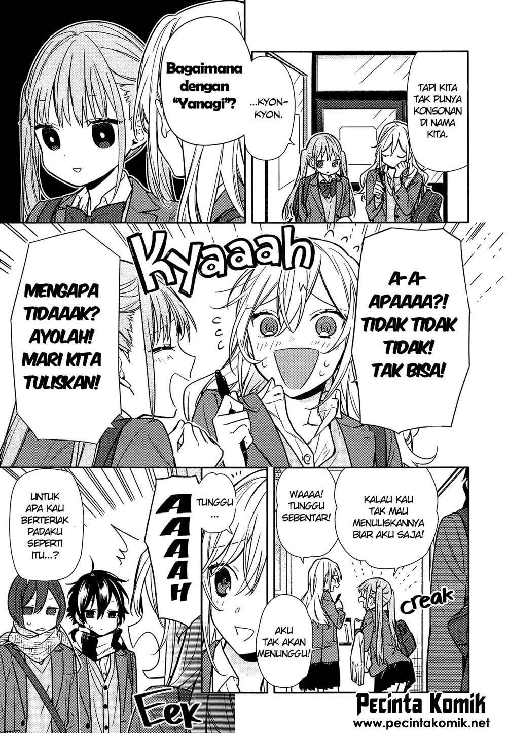 Horimiya Chapter 102 Gambar 4